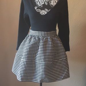 Polka dot skirt